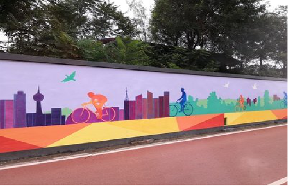 黔西墙体彩绘-围墙