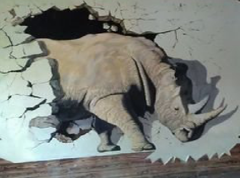 黔西在墙绘中，如何绘制3D效果？