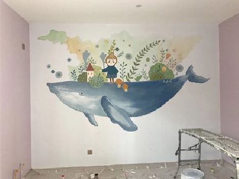 黔西手绘墙的特点及优势。